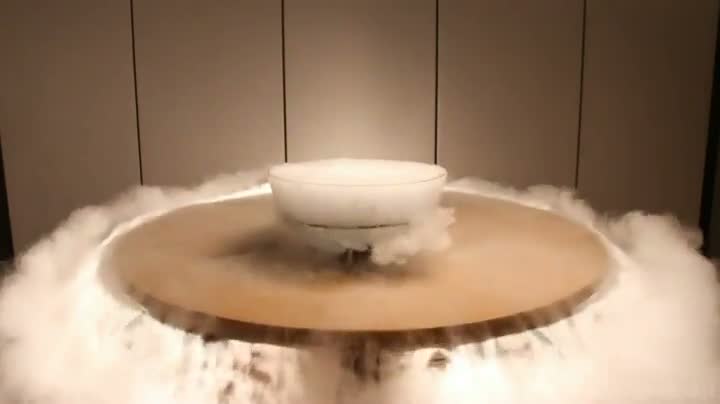 Giant Dry Ice Bubble Experiment