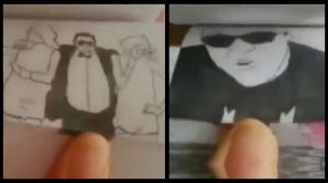 Gangnam Style Flip Note Animation