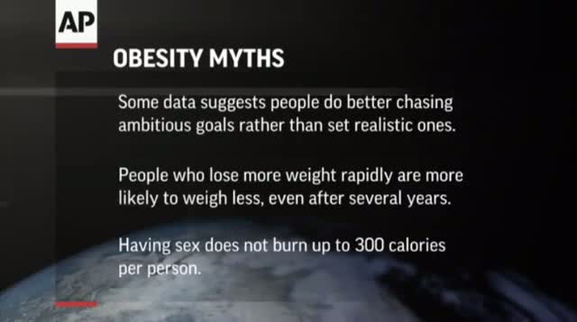 $ex to Burn Calories? Obesity Myths Exposed