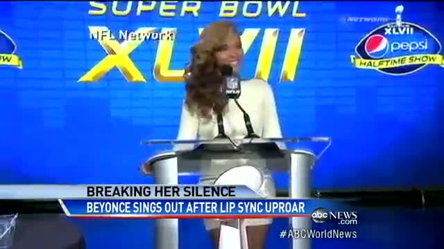 Beyonce Admits to Singing With Pre-Recorded Track at Inauguration