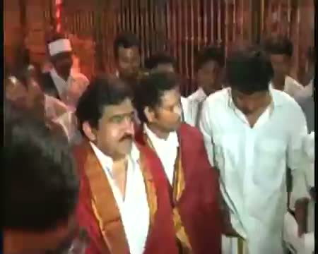Sachin Tendulkar visits Tirupati
