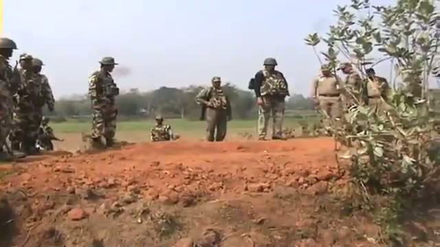 Live landmines recovered and defused in Lalgarh