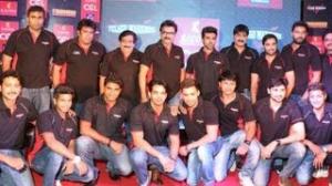 CCL Season 3 Telugu Warriors Team Announcement Pics.