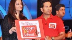 Sachin Tendulkar's 'Support My School' campaign