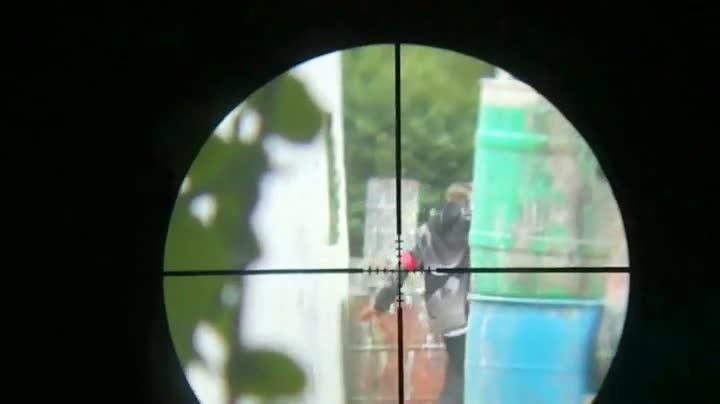 Paintball Sniping With Scope Cam
