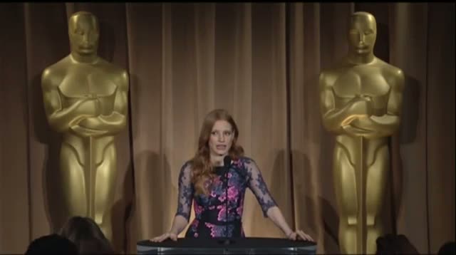 Jessica Chastain Plans to Relax on Oscar Day