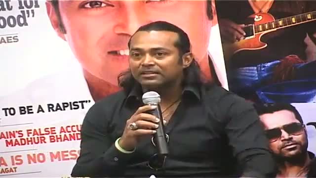 Leander Paes on the cover launch of 'Mandate'