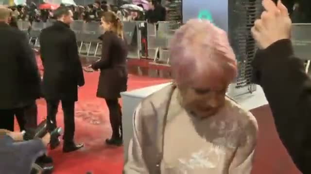 BAFTAs 2013: Helen Mirren tells us why she died her hair pink on the BAFTA Awards red carpet