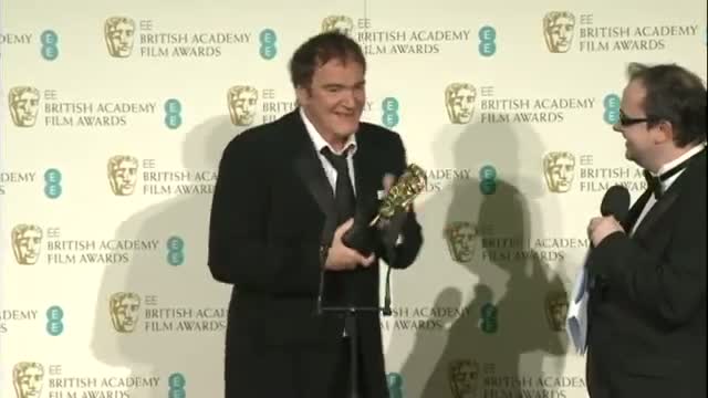 BAFTAs 2013: Quentin Tarantino wins best Original Screenplay for Django Unchained at the BAFTAs