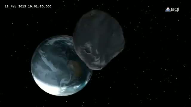 Asteroid 2012 DA14 Misses Satellites (and Earth) - Fortunately!