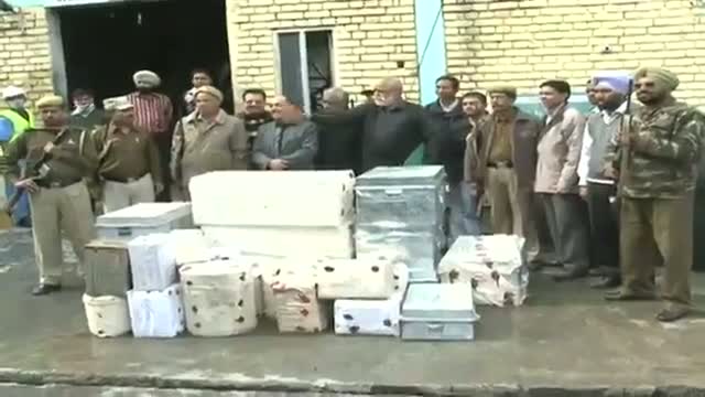 445 kg seized heroin destroyed in Amritsar