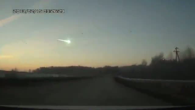 Incredible Meteor Crash in Russia (February 15th Meteor)