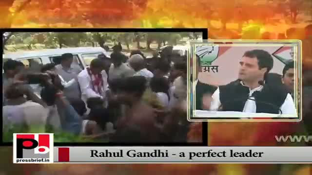 Rahul Gandhi - a progressive, energetic and young Congress leader