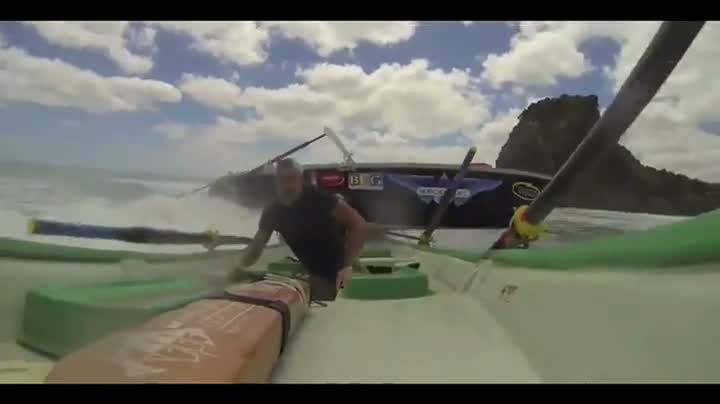 Surfboats Collide