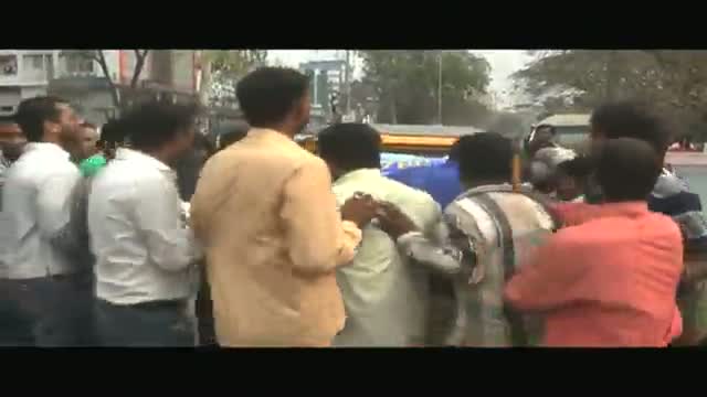 Auto union protests on unfair fare in Assam