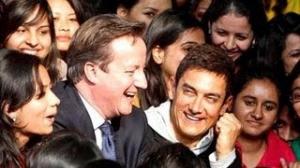 Aamir Khan meets British Prime Minister David Cameron