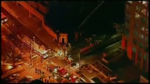Crews Examine Kansas City Explosion Scene