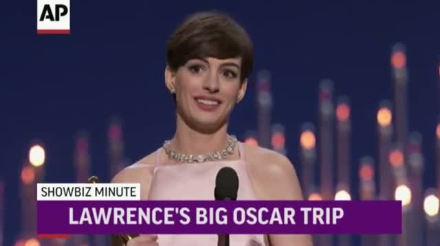 ShowBiz Minute: Day-Lewis, Lawrence, Box Office
