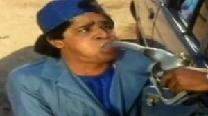 Telugu Comedy Scene From Pekata Paparao Movie - Ali Drinks Petrol Unfortunately - Telugu Cinema Movies