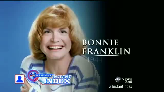 Bonnie Franklin Dead; Bus Driver Faints