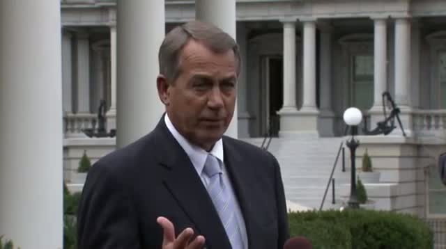 Boehner After Obama Meeting: No New Taxes