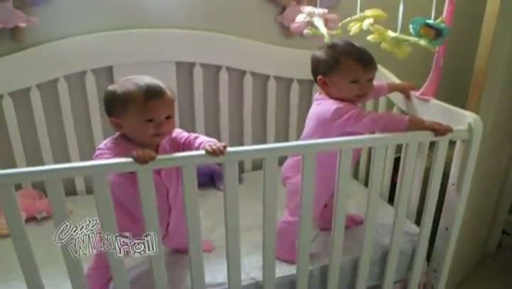 Twin Babies Sneeze at the Same Time