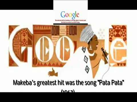 Miriam Makeba's 81st Birthday Google Doodle [HQ]