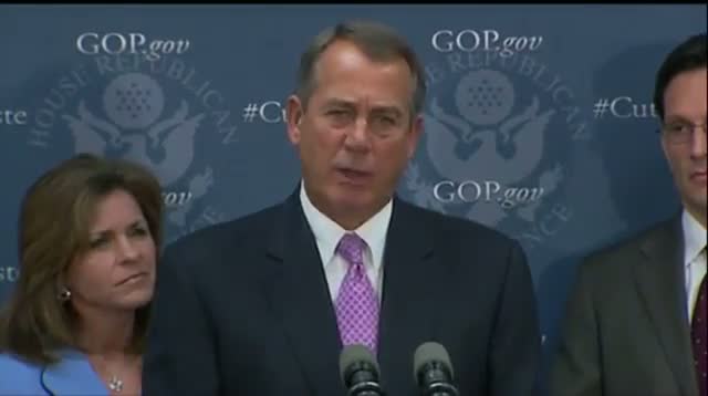 Boehner: Goal Is Not to Shut Down Government