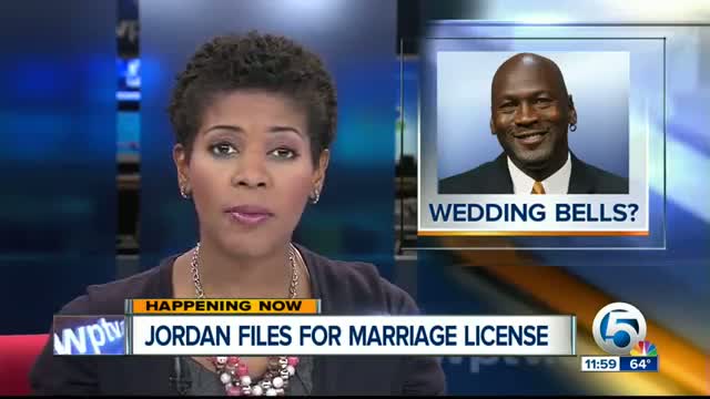 Breaking News: Michael Jordan applies for Marriage License