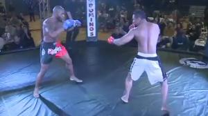 MMA Fighter K.O's an Opponent in Three Seconds