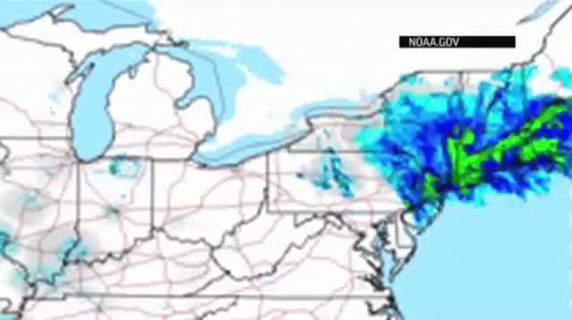 Late Winter Storm Aims for New England