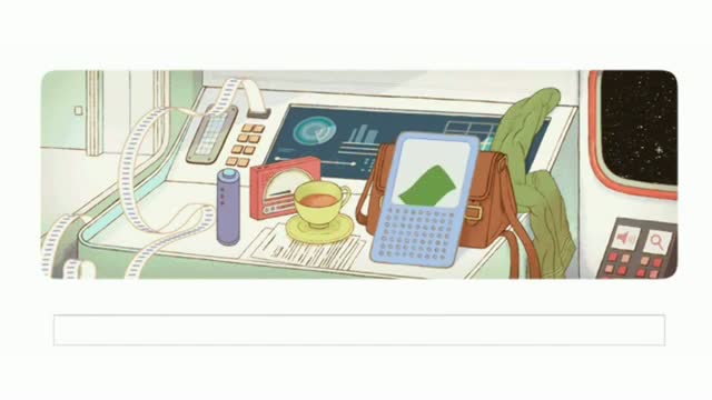 Douglas Adams´ 61st Birthday - Google Doodle