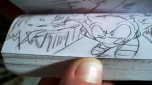 Sonic The Hedgehog Flip-book Animation