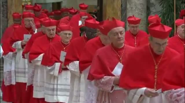 Cardinals Enter Sistine Chapel to Elect Pope