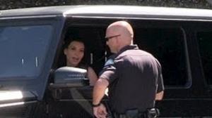 Pregnant Kim Kardahsian BUSTED by Cops