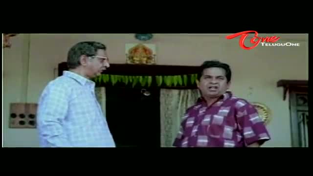 Telugu Comedy Scene From Velugu Needalu Movie - Brahmanandam Romance With His Girlfriend - Telugu Cinema Movies