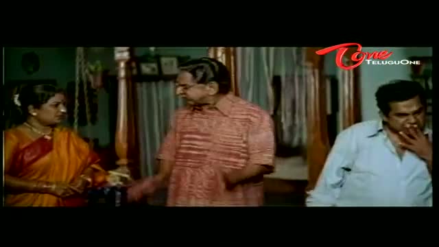 Telugu Comedy Scene From Velugu Needalu Movie - Drunken Comedy Between Brahmi & Gollapudi Maruthi Rao - Telugu Cinema Movies