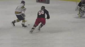 High School Hockey Player Scores An Awesome Goal