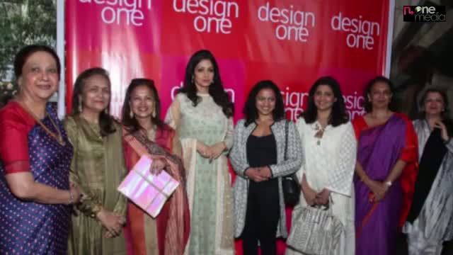 Sridevi Visited oneindia Event in Delhi