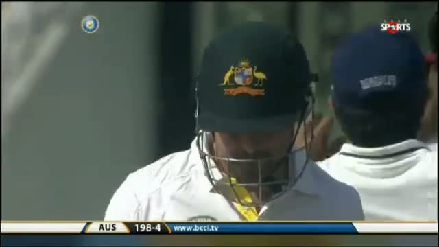 India v Australia 3rd Test at Mohali 2013 - Day 2 Fall Of Wickets