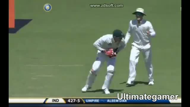 India vs Australia 3rd test at Mohali (2013) - Day 4 Fall of wickets!!