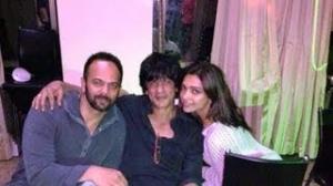 SRK, Deepika Padukone celebrate Rohit Shetty Birthday Party
