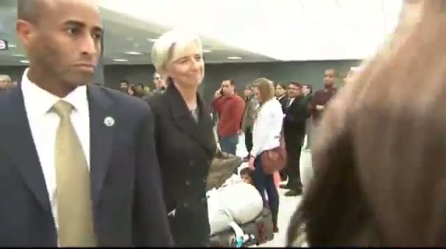 IMF's Lagarde to DC After Home Searched