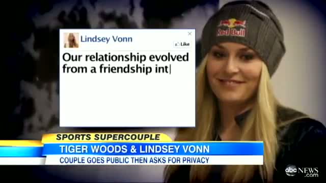 Tiger Woods on why he revealed Lindsey Vonn Relationship