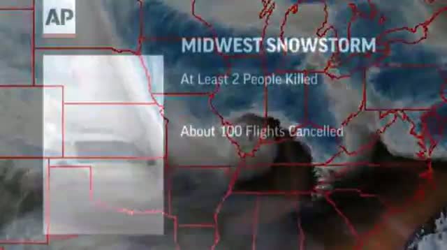 Midwest Hit by Powerful Spring Snowstorm