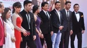 yuvraj singh And Celbes At 50th edition of Ponds Femina Miss India 2013