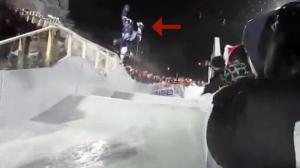 Ice Skater Has A Brutal Faceplant