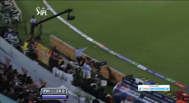 Four hit by Uthappa off Perera in over 6.2 - SH vs PW - PEPSI IPL 6 - Match 3