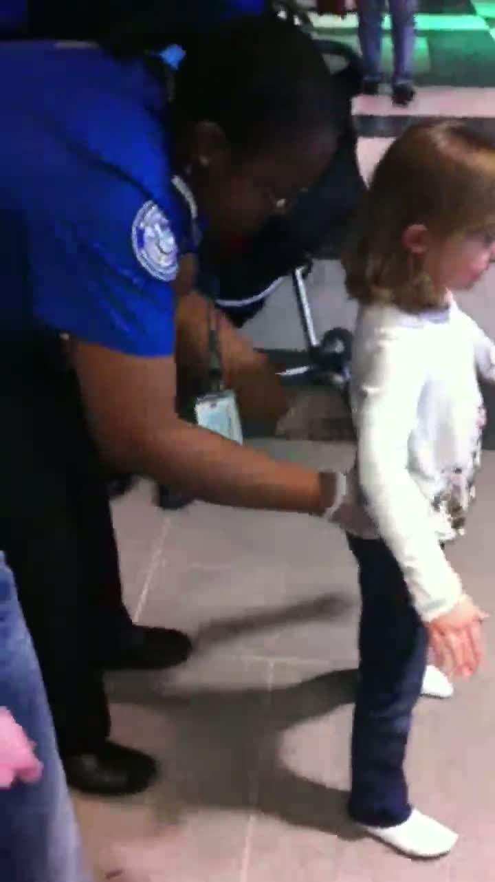 Little Girl Groped by TSA