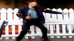 Old Drunk Guy Dancing